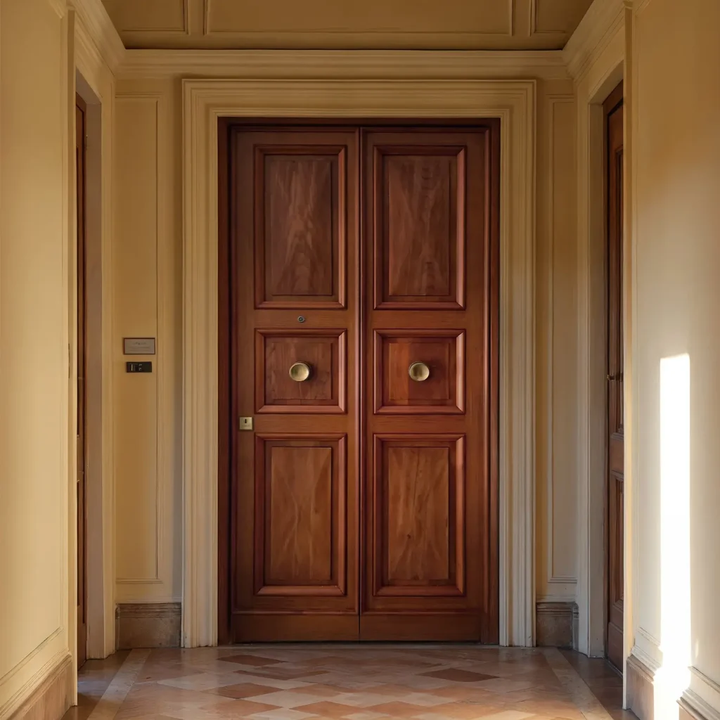 porta blindata edifici epoca