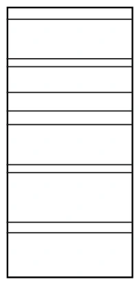 Pannello pantografato LEGNO - FME2 in Linea Incisi per porta blindata Ariete