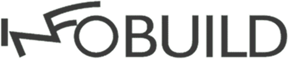 Logo di Infobuild, che ha premiato Ariete come migliore porta blindata d’Italia
